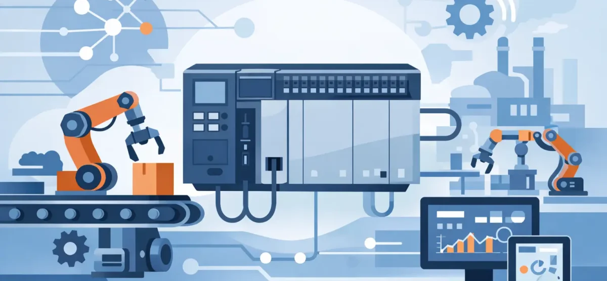 Automatización industrial con PLC en planta
