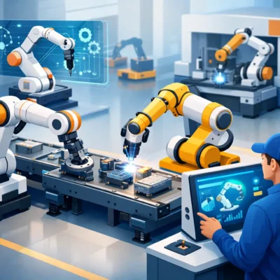Integración de robots industriales efectiva