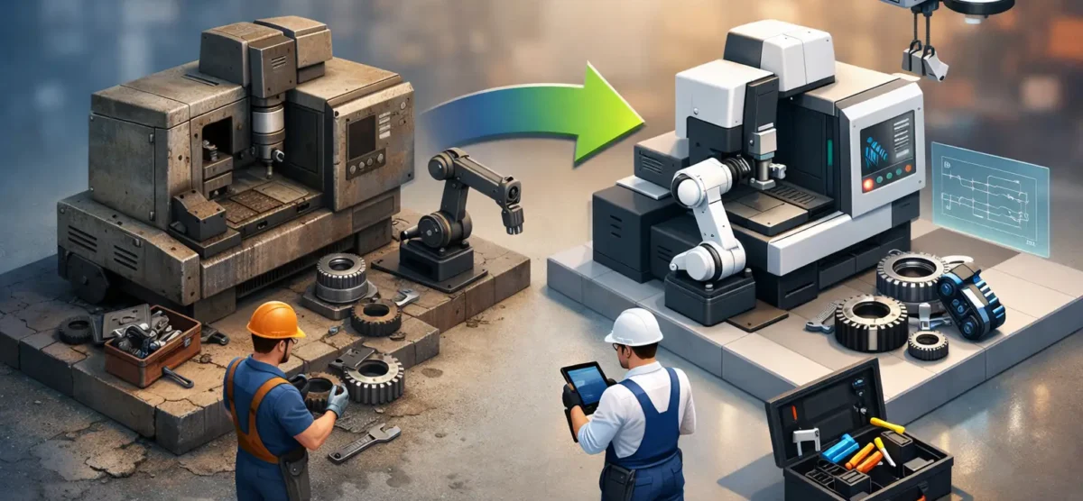 Refurbish de equipos industriales: cuándo sí