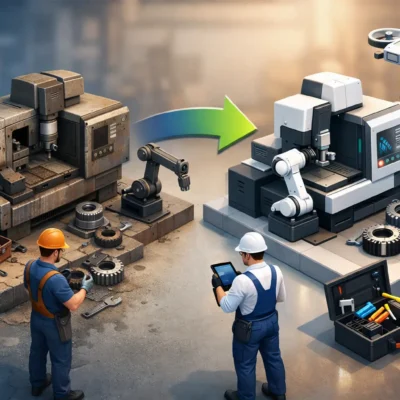 Refurbish de equipos industriales: cuándo sí