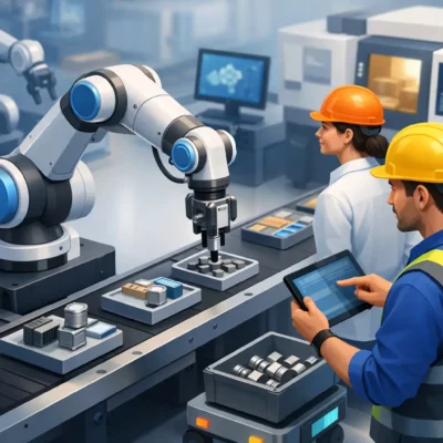 Robot colaborativo para manufactura: cuándo sí
