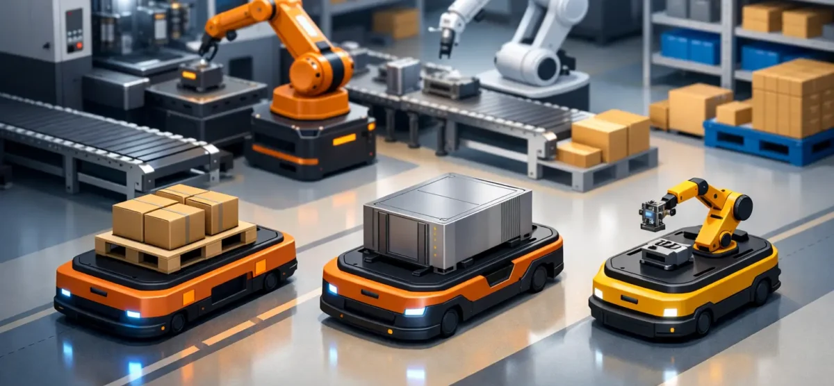 Sistemas AGV para manufactura: qué sí funciona