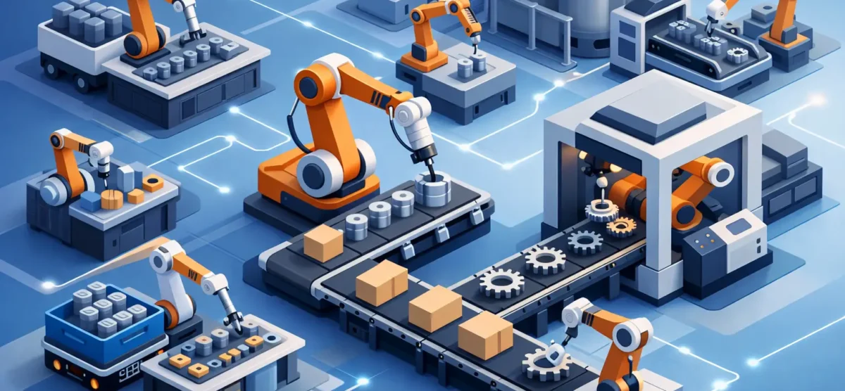 Cómo automatizar procesos repetitivos industriales