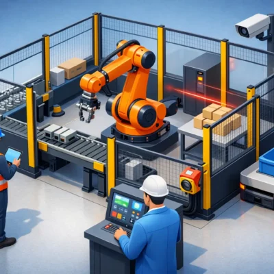 Cómo implementar celdas robotizadas seguras