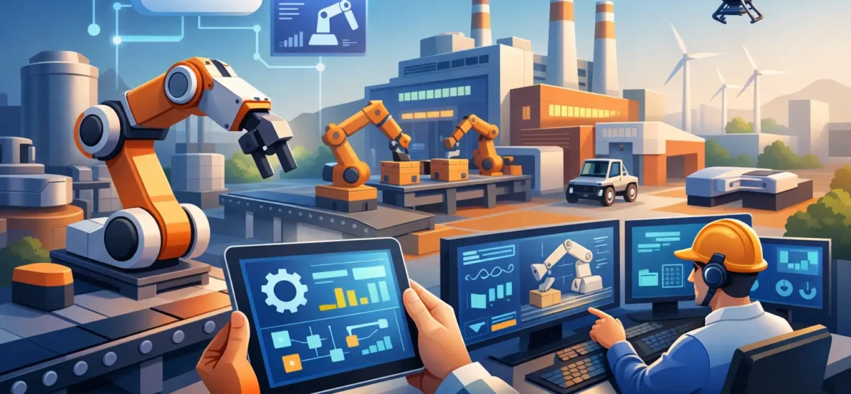 Guía de automatización para plantas industriales