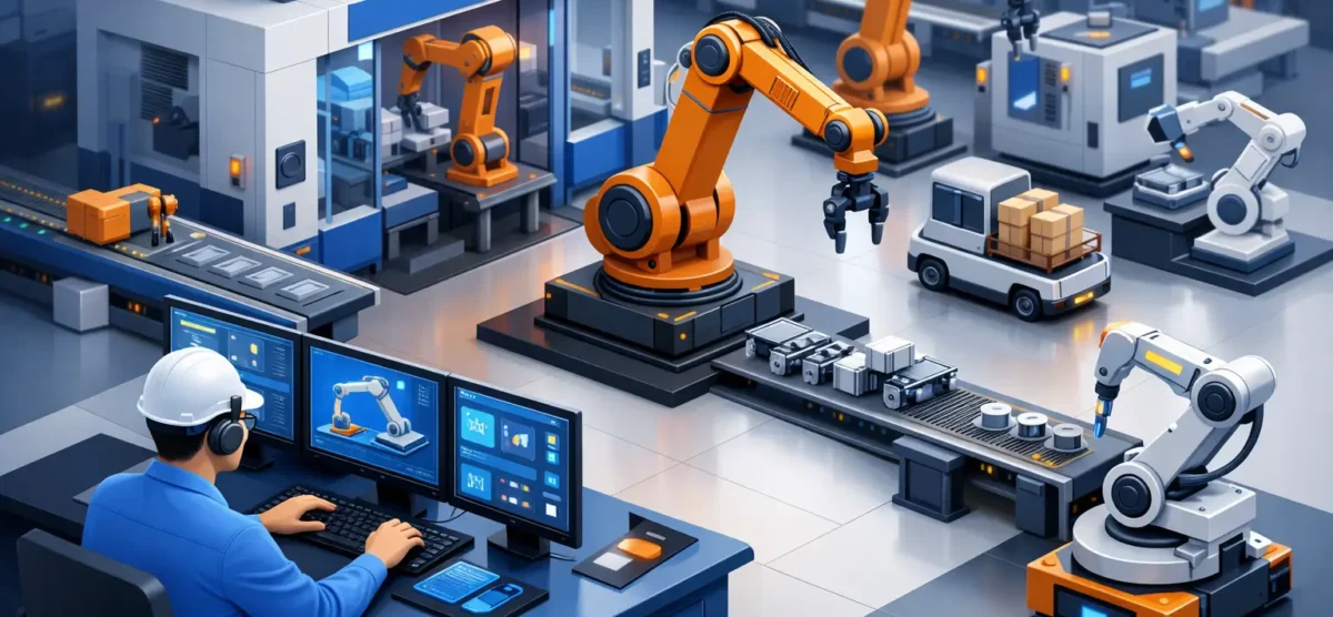 Ingeniería de automatización industrial real
