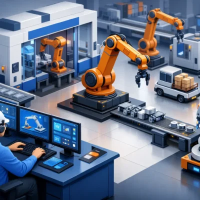 Ingeniería de automatización industrial real