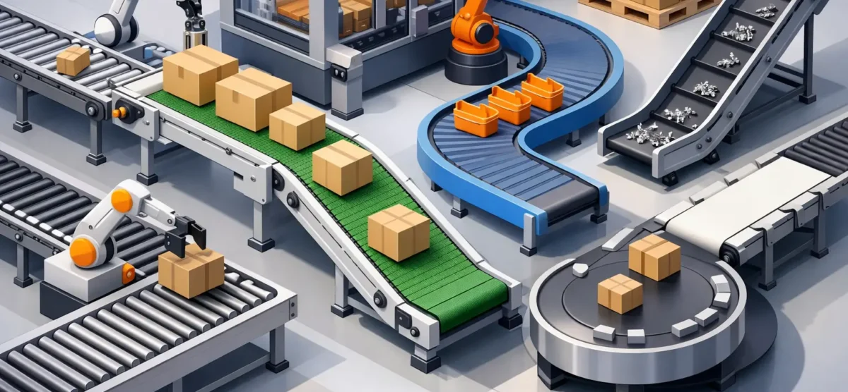 Transportadores y Bandas para Manufactura