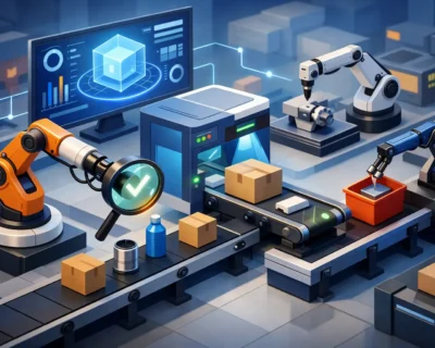 Automatización para control de calidad industrial