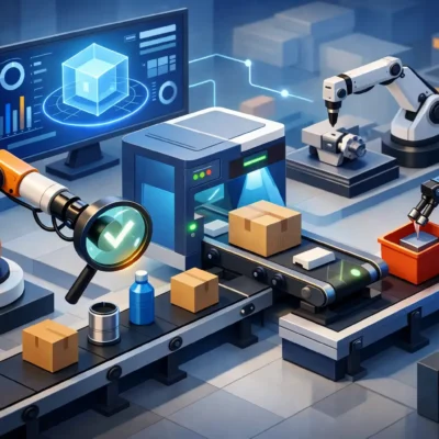 Automatización para control de calidad industrial