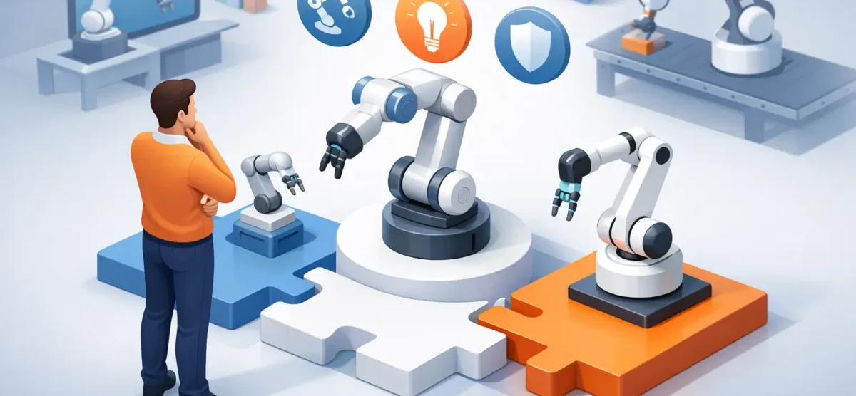 Cómo elegir el robot colaborativo adecuado