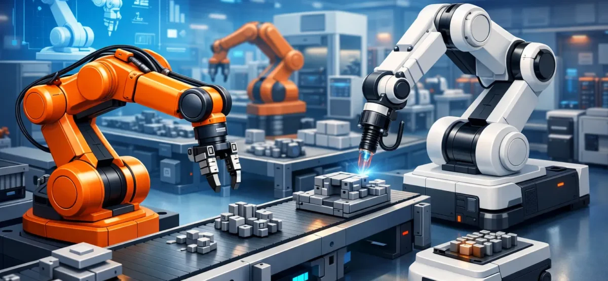 Futuro de la robótica industrial en manufactura