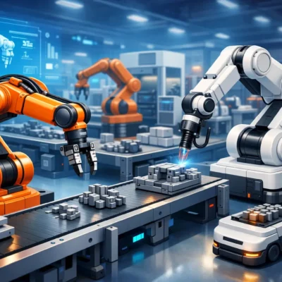 Futuro de la robótica industrial en manufactura