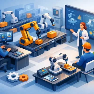 Capacitación en automatización industrial que rinde
