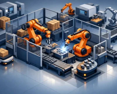 Celdas robotizadas industriales para producir más