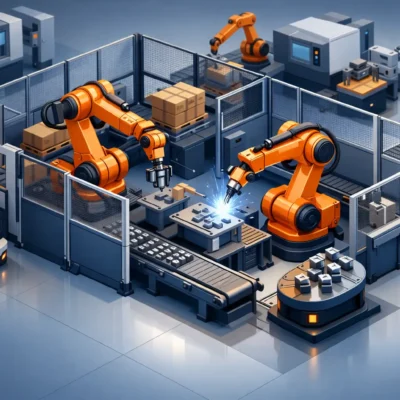 Celdas robotizadas industriales para producir más