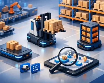 Cómo seleccionar AGV para logística industrial
