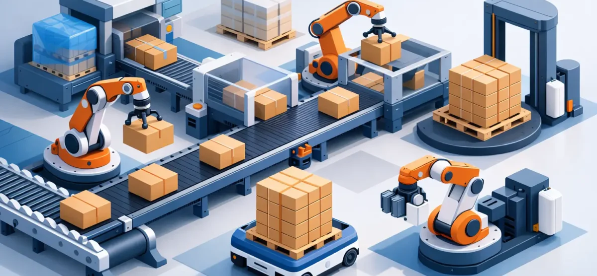 Guía para automatizar fin de línea industrial