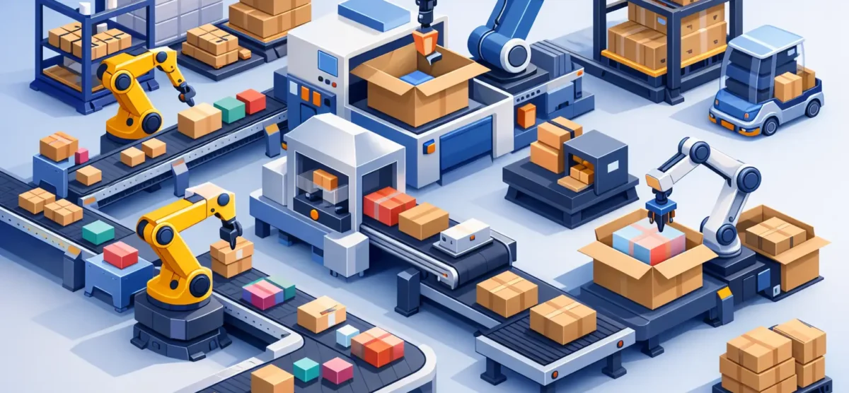 Mejores estrategias para automatizar empaque