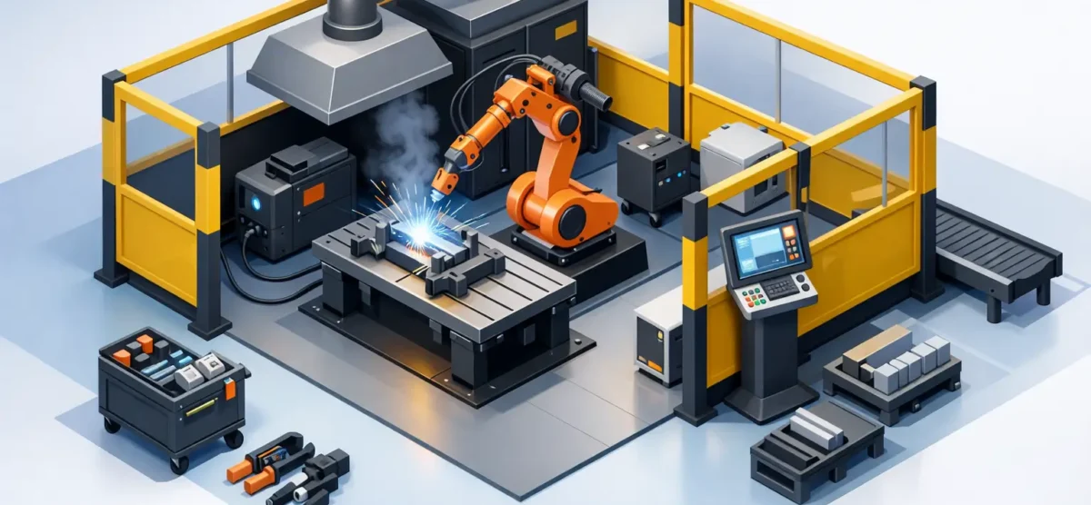Cómo elegir una celda de soldadura industrial