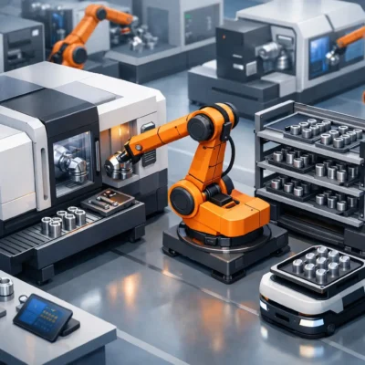 Guía para automatizar maquinado CNC en planta