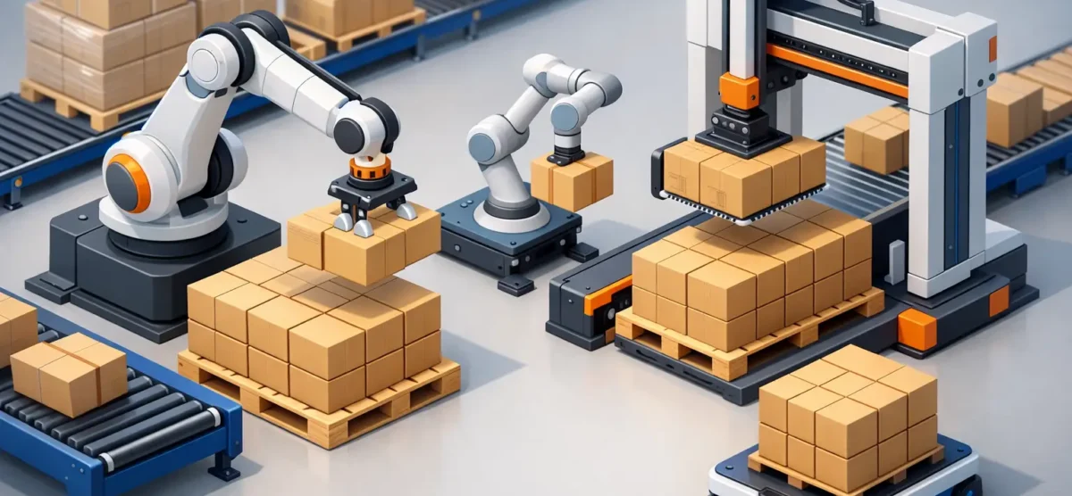 Mejores robots para paletizado industrial