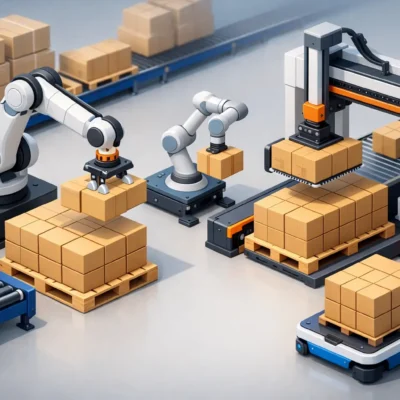 Mejores robots para paletizado industrial