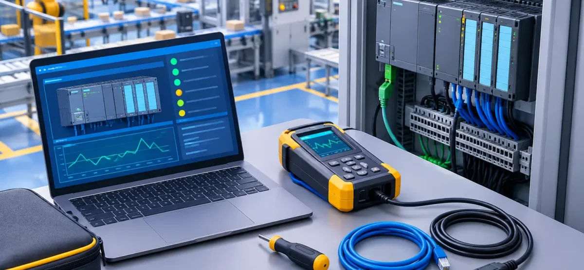 Herramientas para diagnóstico de PLC en planta