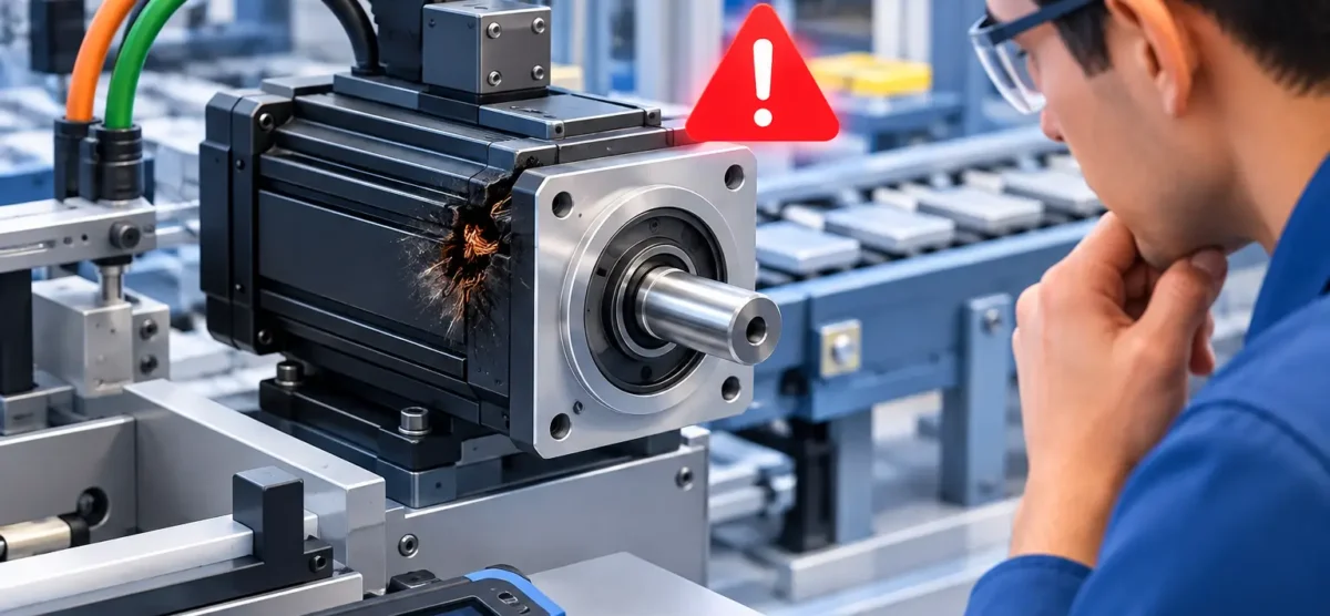 Por qué falla un servomotor en producción