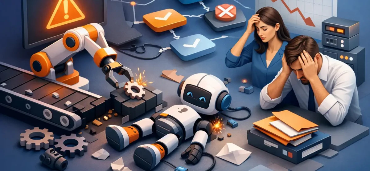 Por qué fallan proyectos de automatización