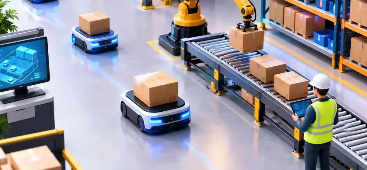 Tendencias de robótica logística que exigen acción